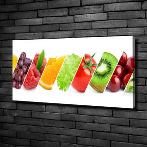 Moderní obraz canvas na rámu Ovoce a zelenina oc-109294396