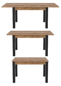 Rozkládací stůl 130-175 cm Oralee 92 (černá)