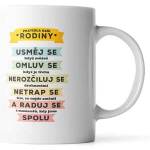 Sablio Hrnek Pravidla naší rodiny - 330 ml - standard