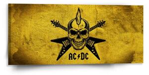 Sablio Obraz ACDC Lebka - 110x50 cm