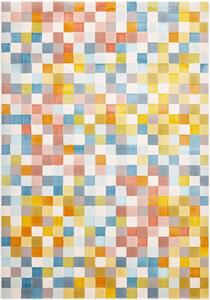 Moderní kusový koberec Osta Bloom 466116 AK991 Mozaika Kostky vícebarevný Rozměr: 200x290 cm