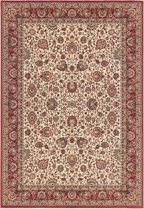 Kusový koberec vlněný Osta Kashqai 4362 102 Klasický béžový červený Rozměr: 67x275 cm