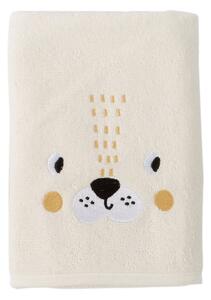 Krémový bavlněný dětský ručník 50x75 cm King – Foutastic
