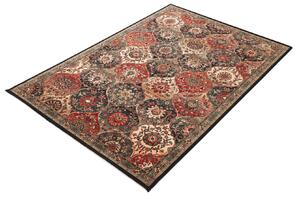 Kusový koberec vlněný Osta Kashqai 4373 500 Klasický zelený červený Rozměr: 160x240 cm