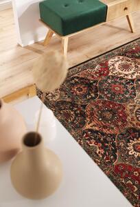 Kusový koberec vlněný Osta Kashqai 4373 500 Klasický zelený červený Rozměr: 160x240 cm
