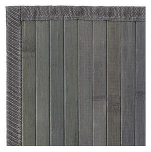 Šedo-zelený bambusový koberec 60x200 cm – Casa Selección
