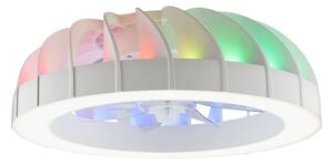 Brilliant - LED RGBW Stropní ventilátor se světlem FANORA LED/30W/230V + DO