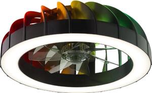 Brilliant - LED RGBW Stropní ventilátor se světlem FANORA LED/30W/230V + DO