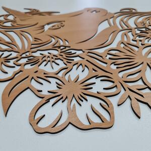 Dřevo života | Dřevěná dekorace UNICORN | Barva: Horský dub | Rozměry (cm): 80x104