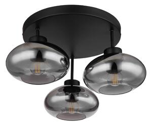 Globo 15572-3D - Přisazený lustr SHAUN 3xE27ILLU/40W/230V černá