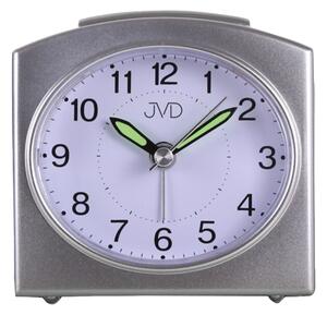 JVD Ručkový netikajicí tichý šedý budík JVD SRP8603.2