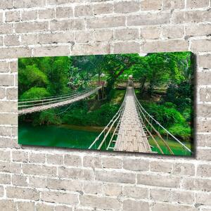 Foto obraz na plátně Most nad řekou oc-112462621