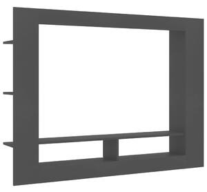 TV stolek černý 152 x 22 x 113 cm dřevotříska