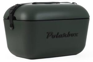 Tmavě zelený chladicí box 12 l Classic Black – Polarbox