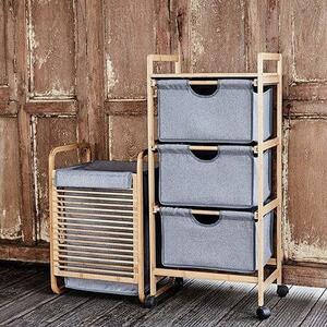 Wenko Bahari multifunkční vozík na kolech 44x96 cm 62213100