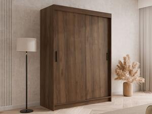 Moderní skříň do ložnice Acidoni I 150 cm, Barva: ořech warmia 5903211533006