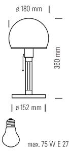 Tecnolumen designové stolní lampy WG 24
