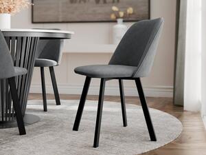 Čalouněná jídelní židle JK109, Potah: Uttario Velvet 2970, Barva: černá 5903211518645