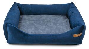 Modro-tmavě šedý pelíšek pro psa 65x75 cm SoftBED Eco M – Rexproduct