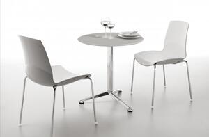 Infiniti designové kavárenské stoly 3-Pod fixed (průměr 70 cm)