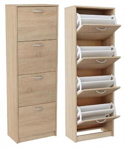 Botník Meble Bestseller 50 x 152 x 28 cm dub sonoma