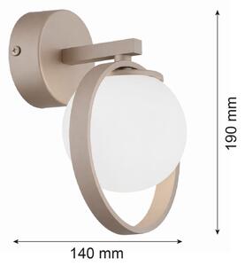 Argon 9002 - Nástěnné svítidlo SATUROS 1xG9/6W/230V
