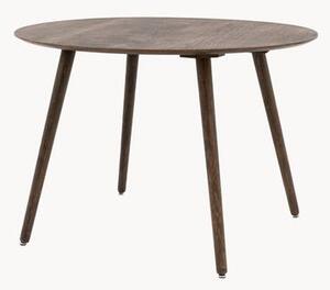 Kulatý dřevěný jídelní stůl Hatfield, Ø 110 cm