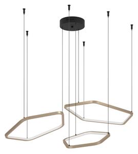 Eglo 390505 - LED Stmívatelný lustr na lanku ESTRELLA LED/50W/230V mosaz + DO