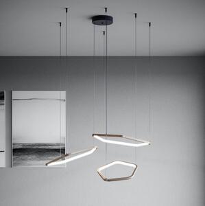 Eglo 390505 - LED Stmívatelný lustr na lanku ESTRELLA LED/50W/230V mosaz + DO