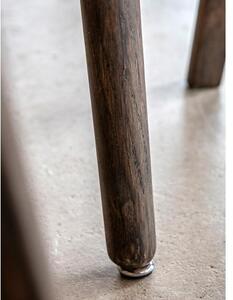 Kulatý dřevěný jídelní stůl Hatfield, Ø 110 cm