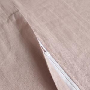 TULULUM Lněný povlak na polštář pudrový Rozměr polštáře: 50 x 70 cm