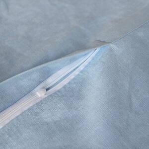 TULULUM Lněný povlak na polštář světle modrý Rozměr polštáře: 40 x 60 cm