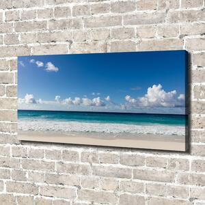 Foto obraz na plátně Pláž Seychely oc-116222008