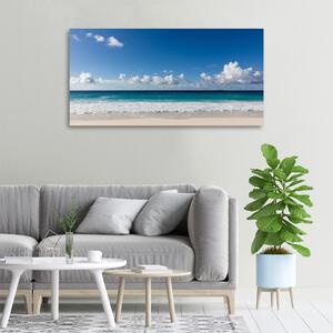 Foto obraz na plátně Pláž Seychely oc-116222008