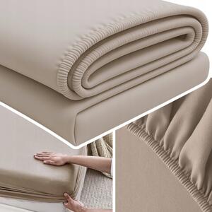 Prostěradlo s gumou Domidekor polyester 200 x 220 cm