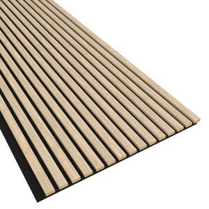 Akustický panel Oak greige 60,4x275 cm lamely na filcu DAP60275DB035