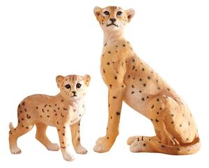 KLiNGEL Dekorační figurka Gepard, béžová