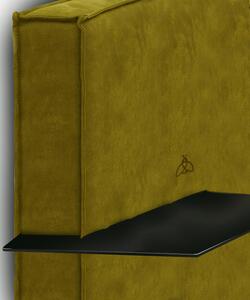 J&D Noční stolek METAL22 dubový k posteli SOFT22 Barva: Černá