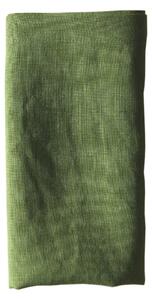 TULULUM Lněná utěrka - zelená, 44 x 66 cm