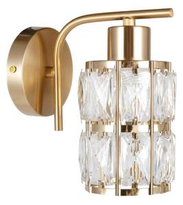 ITALUX WL-40668-1-HBR - Nástěnná lampa ALMA 1xE27/40W/230V zlatá