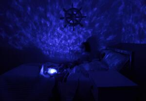 Noční světlo s projekcí a hudbou Želva Ocean