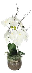 KLiNGEL Orchidej ve váze, bílá