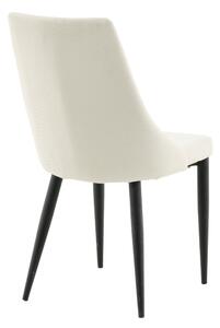 Jídelní židle Leone, béžová, 63x47x91
