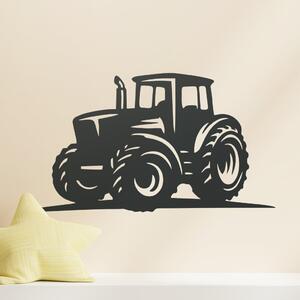 Živá Zeď Samolepka Traktor Barva: černá