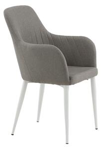 Jídelní židle Comfort, 2ks, šedá, S57xD62xV93