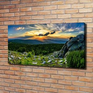 Foto obraz na plátně Horské panorama oc-118999415