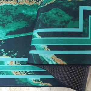 Makro Abra Moderní kusový koberec protiskluzový Horeca-New 118 zelený Rozměr: 120x180 cm