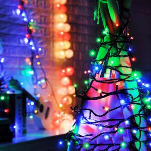 Vánoční světýlka venkovní FLASH multicolor 100 LED
