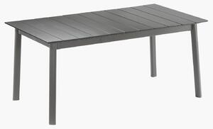 Lafuma MOBILIER ORON - hliníkový rozložitelný zahradní stůl model M 169 > 214 x 100 x 77cm pro 6-8 osob ve dvou barvách, Barva: Šedá Titane