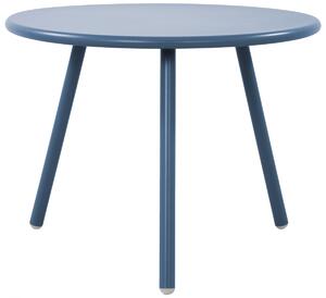 Konferenční stolek Minot - v45 x Ø60 cm - Modrá